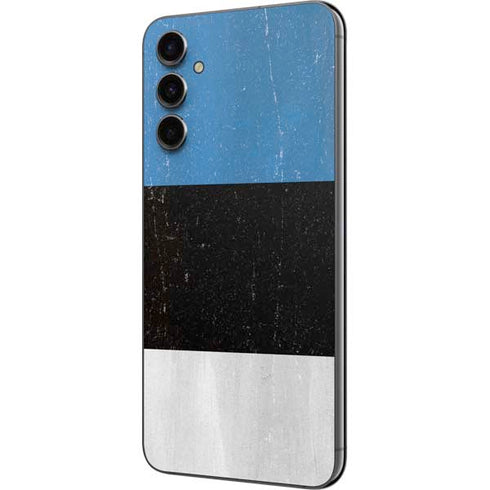 Estonia Flag Distressed Galaxy A14 5G Skin